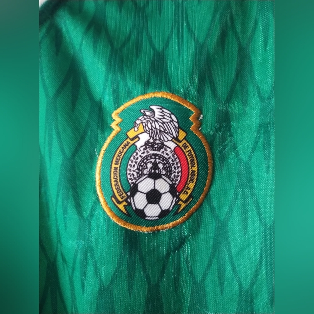 Mexico National‎ Soccer Jersey Vintage 90S/00S/Y2K White Size S Rare Retro - Picture 3 of 6